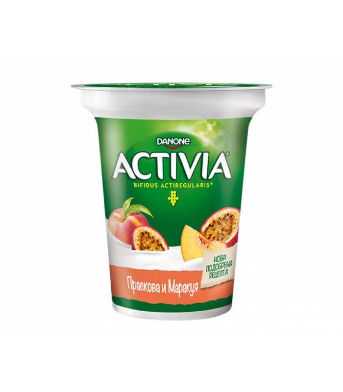 АКТИВИА ПРАСКОВА И МАРАКУЯ 280ГР